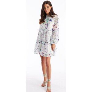 Allison New York Gemma Dress Pastel Floral NWT Large $198